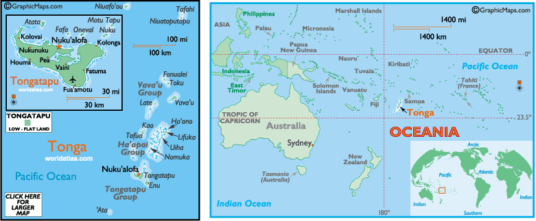 tonga carte